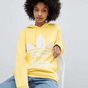 Adidas Originals Trefoil Yellow Hoodie